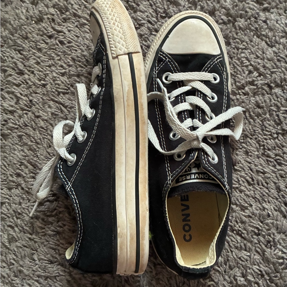 Converse Black High-Top Sneakers Classic Style